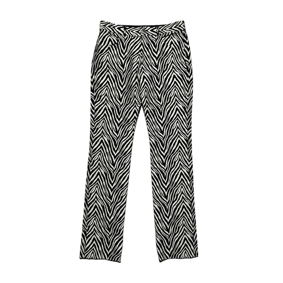 Zebra psychedelic denim